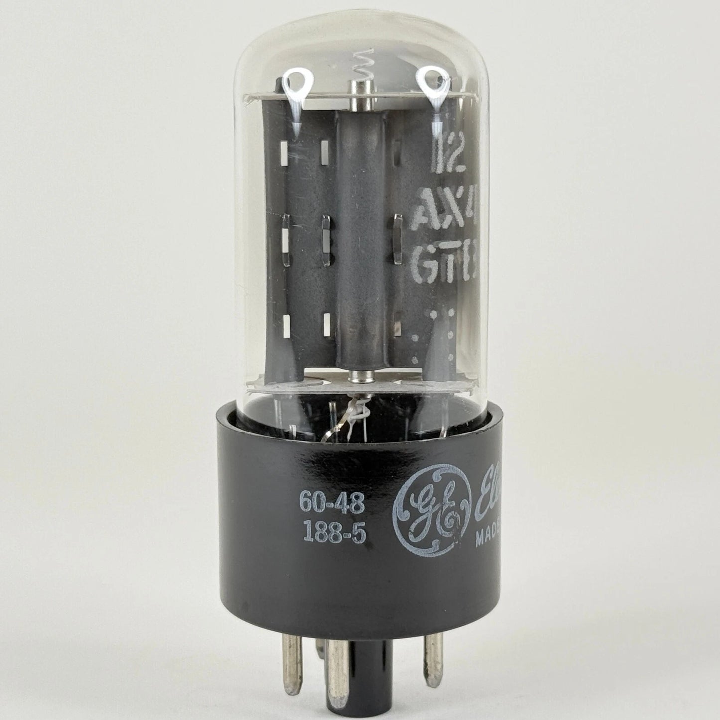 (1) Tested GE 12AX4GTB Tube with Box Date Code 60-48 12AX4 GTB Rectifier