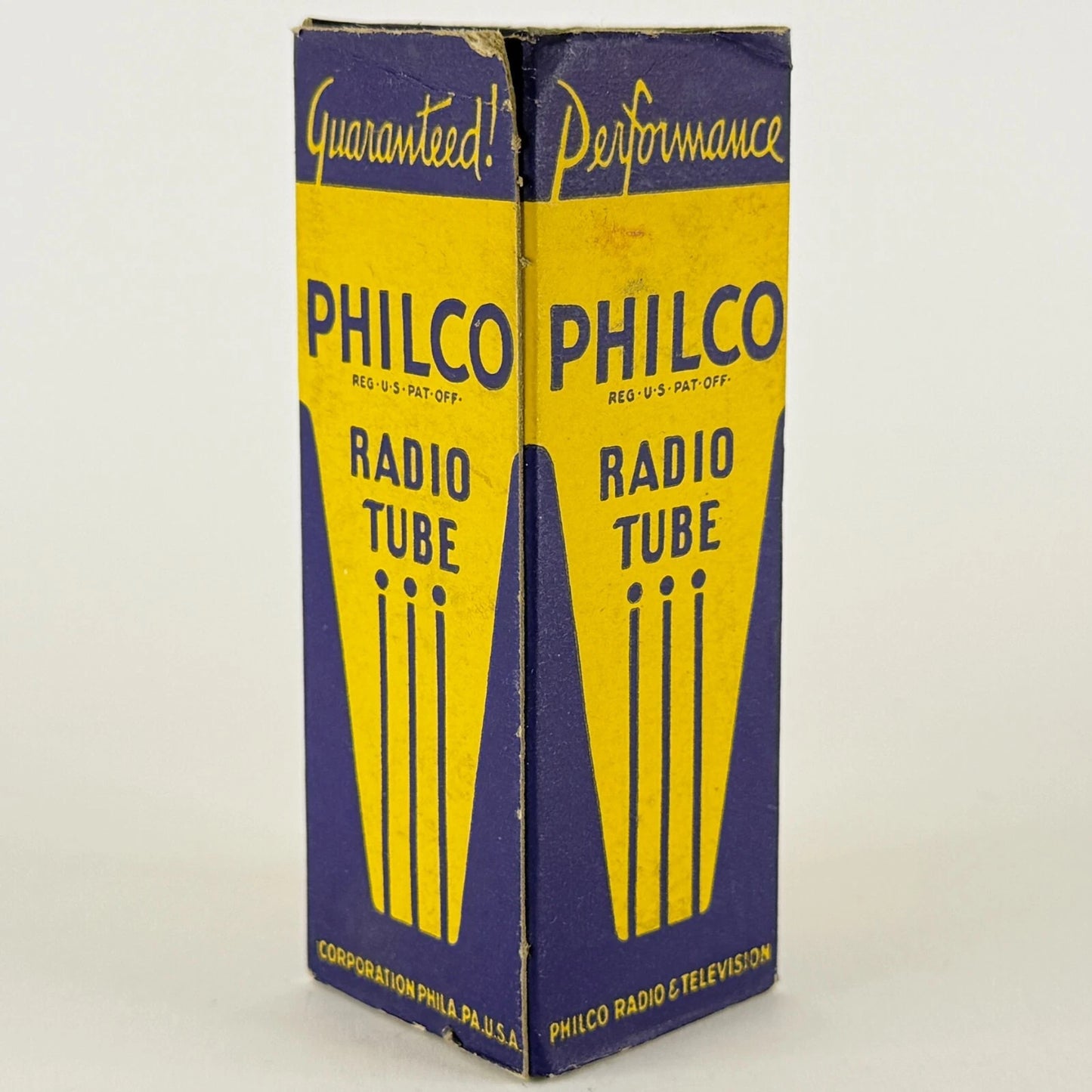 (1) Tested Philco 1LA4 Tube with Box Date Code U1 Power Pentode Loktal Loctal