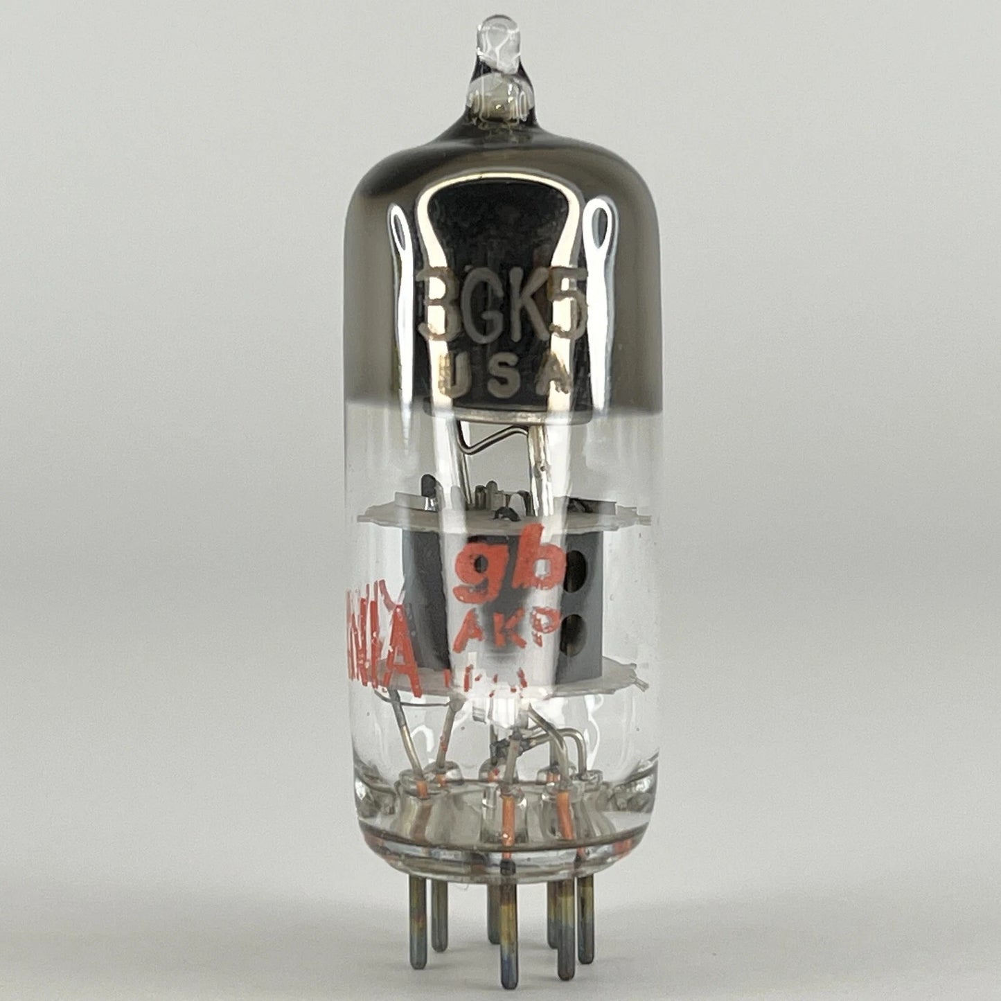 (1) Tested Sylvania 3GK5 Tube with Box Date Code gb AKP High Mu Triode Tube
