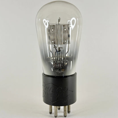 (1) Tested Philco Type 27 Tube Engraved 4 Hole Mesh Cup Getter Code 1L Globe