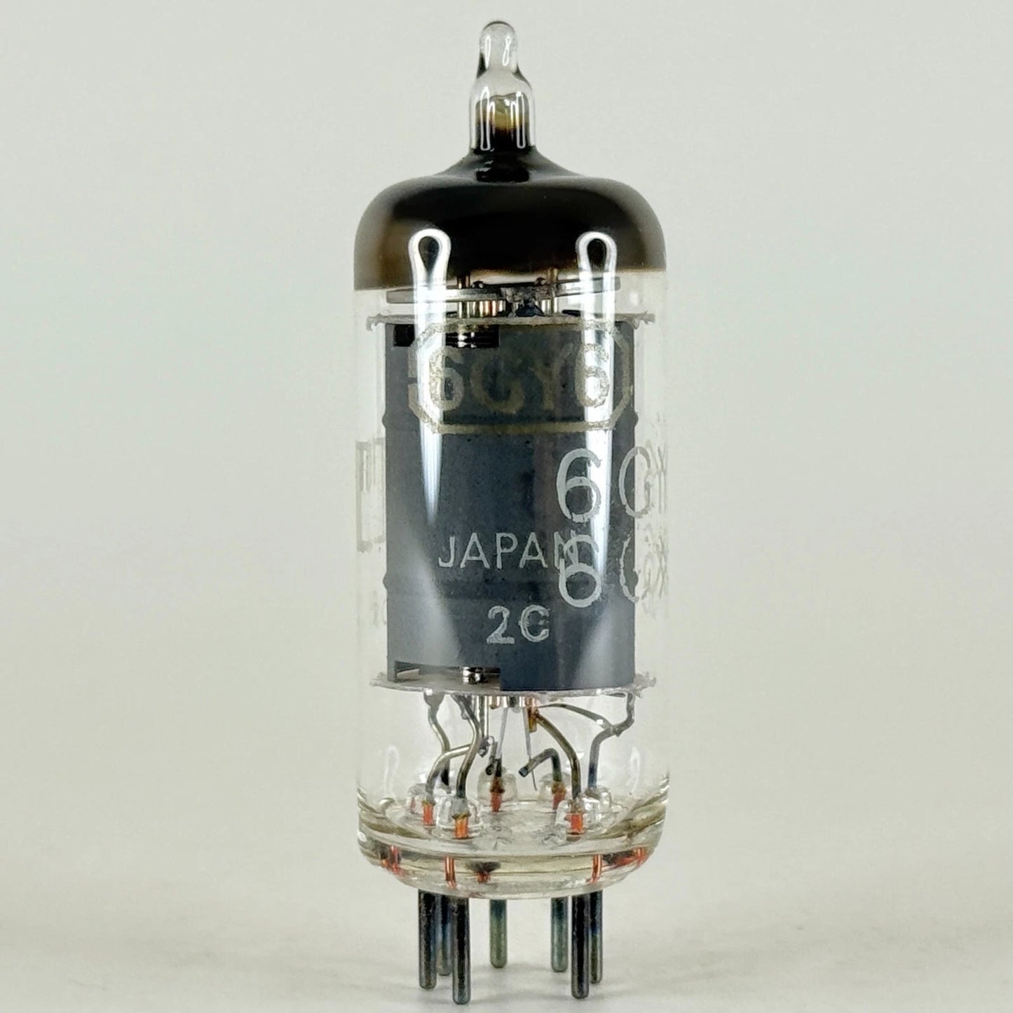 (1) Tested ITT 6GY6 6GX6 Tube with Box Made in Japan Date Code 2C Pentode Tube