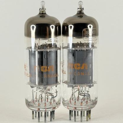 Tested Matched Pair RCA 6DX8/ECL84 Tubes with Boxes Codes EP 6DX8 Tubes ECL84