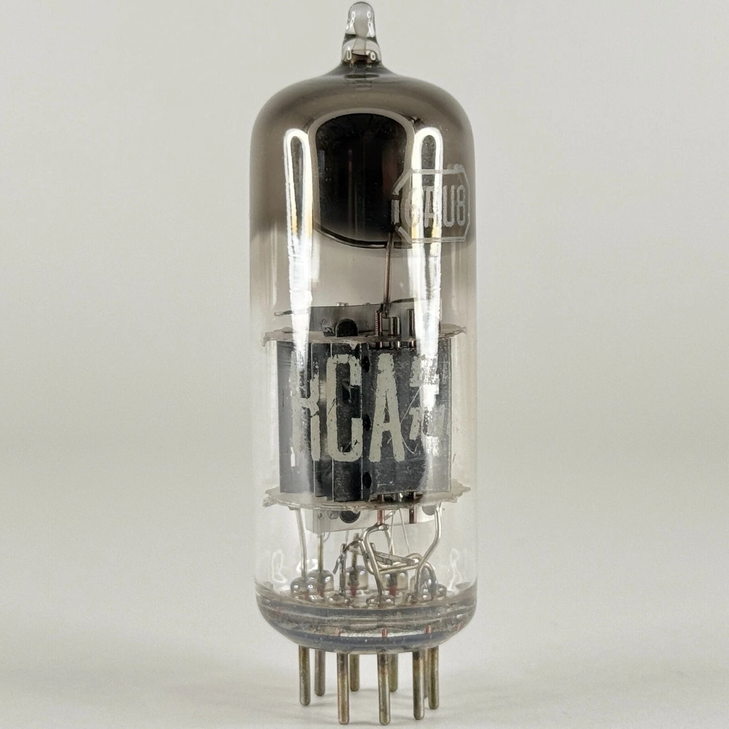 (1) Tested RCA 6AU8 Tube Medium Mu Triode Sharp Cut Off Pentode Tube