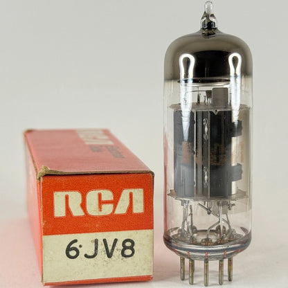 (1) Tested RCA 6JV8 Tube with Box High Mu Triode Sharp Cutoff Pentode Tube