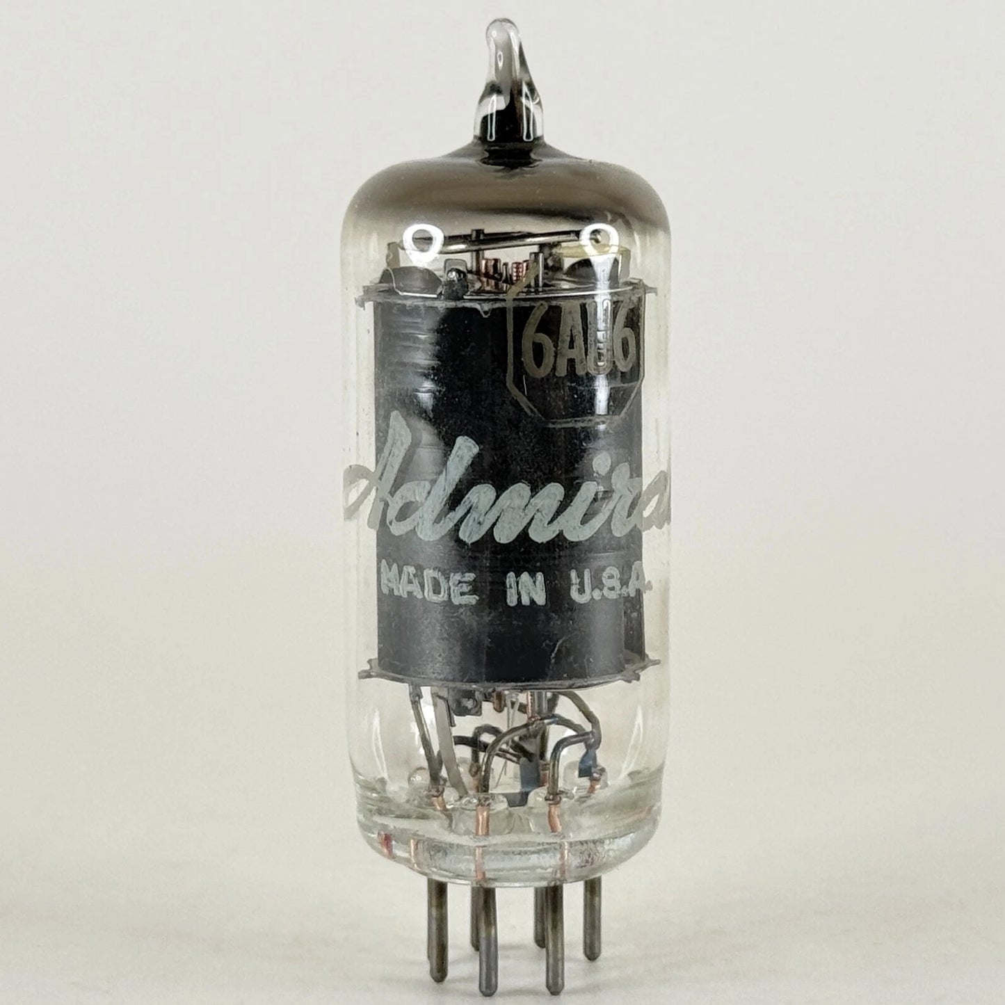 (1) Tested Admiral 6AU6 Tube Date Code 8-13 RCA EIA 6AU6 Sharp Cut Off Pentode