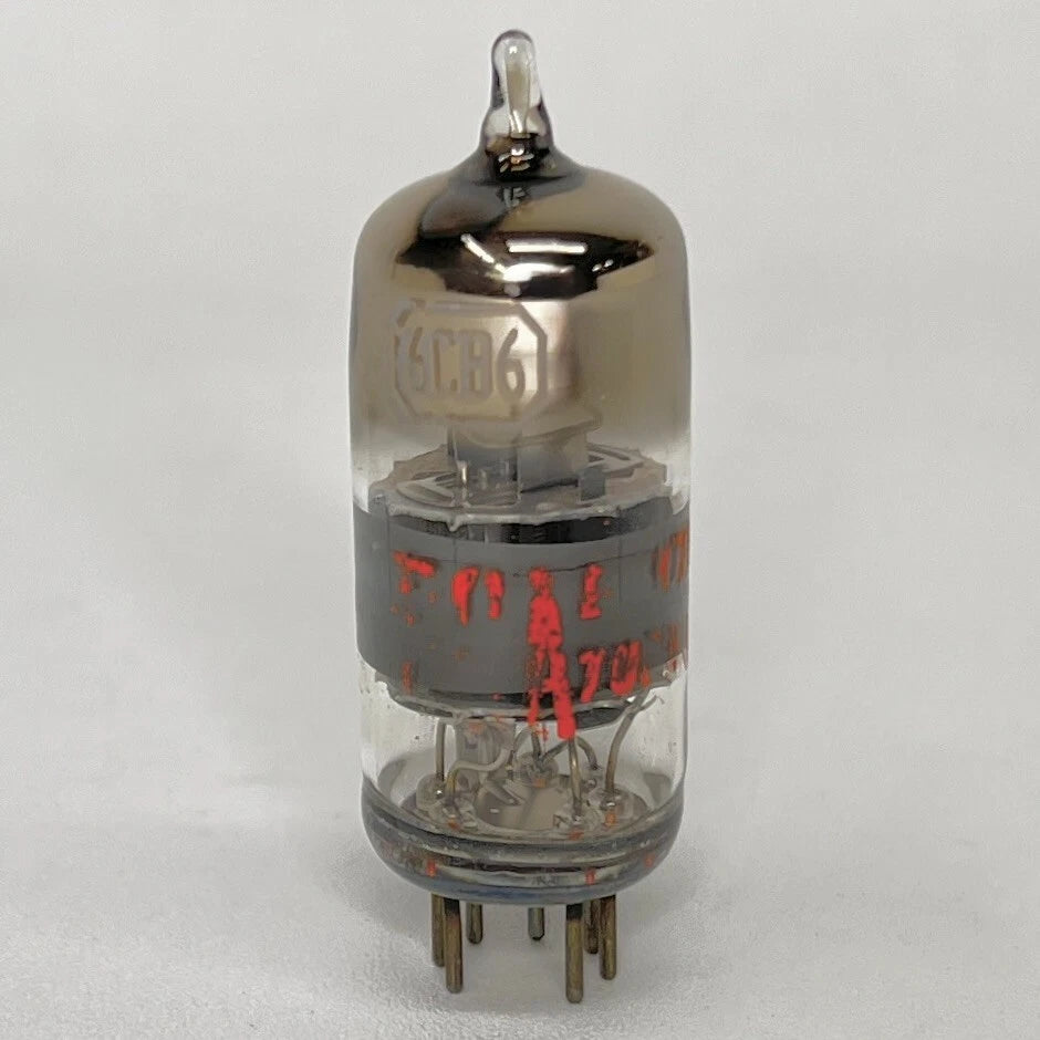 (1) Tested RCA 6CB6 Tube RCA Sharp Cut Off Pentode Vacuum Tube (b)