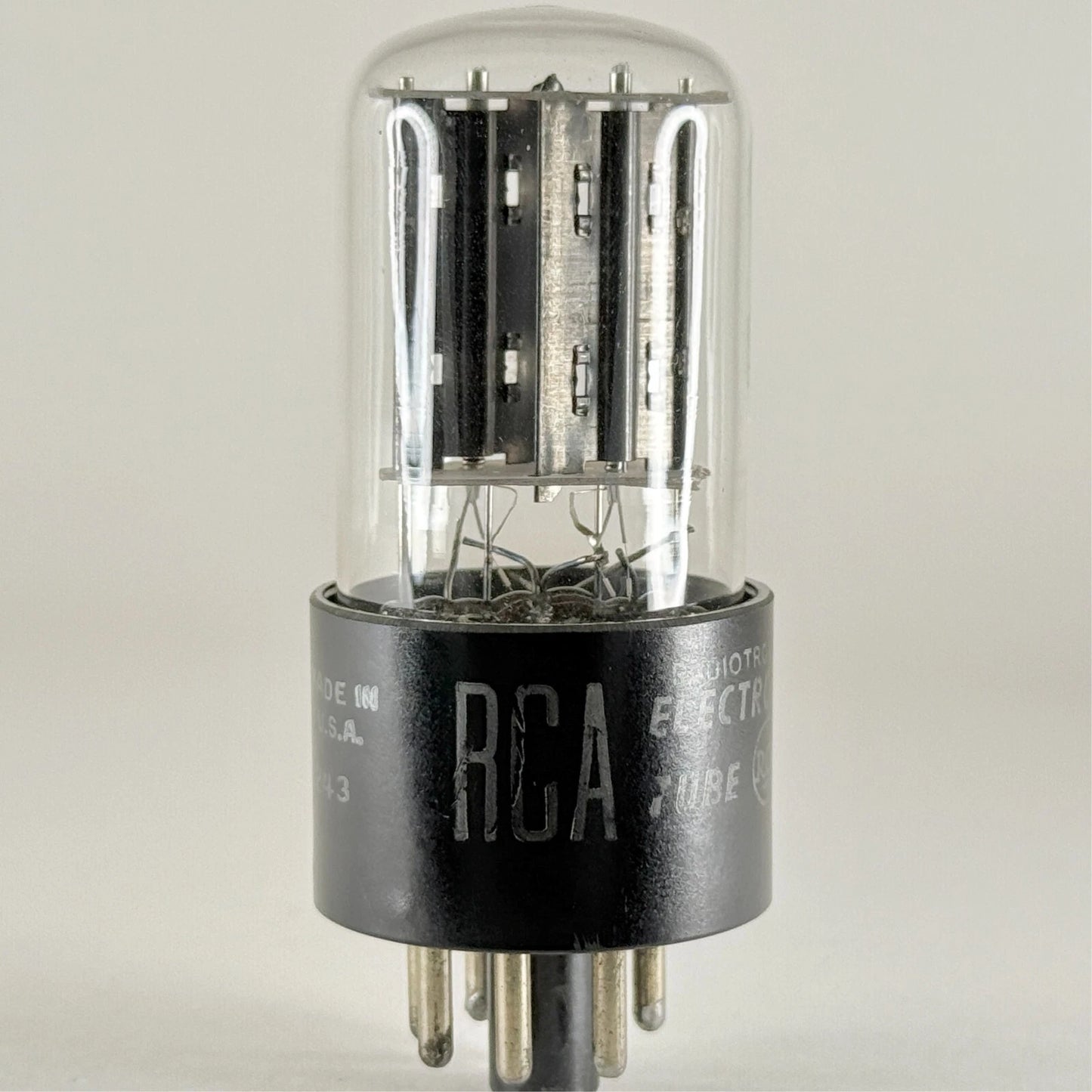 (1) Tested Balanced RCA 25Z6GT Tube Date Code 243 25Z6 GT Rectifier Tube