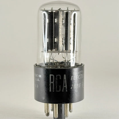 (1) Tested Balanced RCA 25Z6GT Tube Date Code 243 25Z6 GT Rectifier Tube
