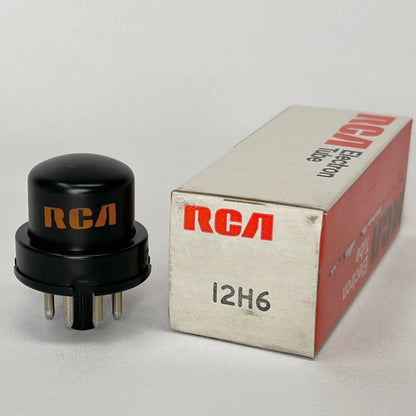 (1) Tested Strong 1970 RCA 12H6 Tube with Cleaver Brooks Box Code DE Diode (b)