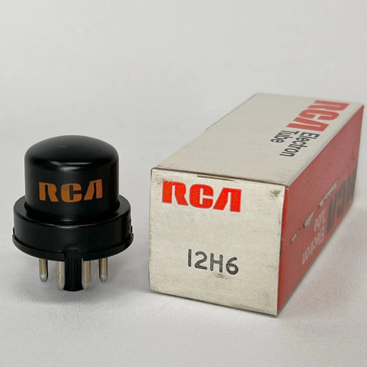 (1) Tested Strong 1970 RCA 12H6 Tube with Cleaver Brooks Box Code DE Diode (b)