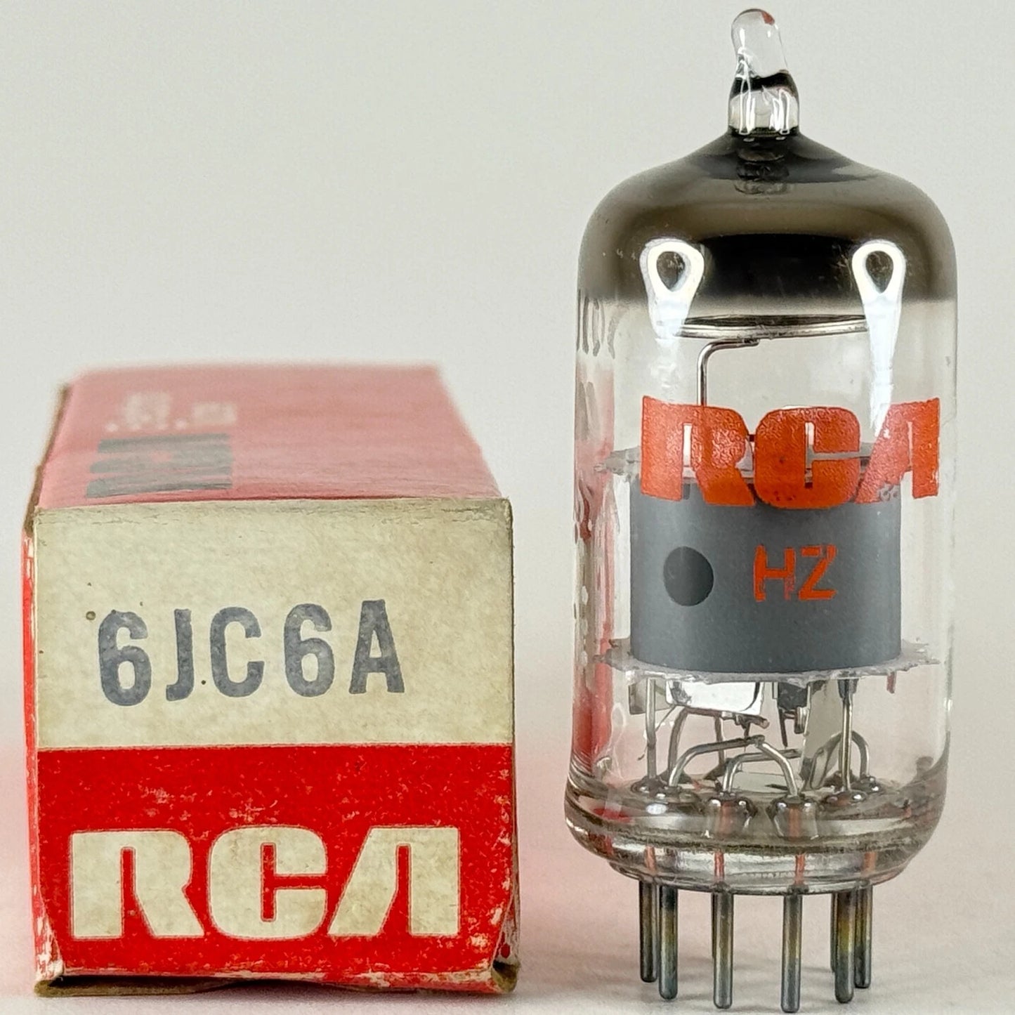 (1) Tested RCA 6JC6A Tube with Box Date Code HZ RCA 6JC6 A Pentode Tube