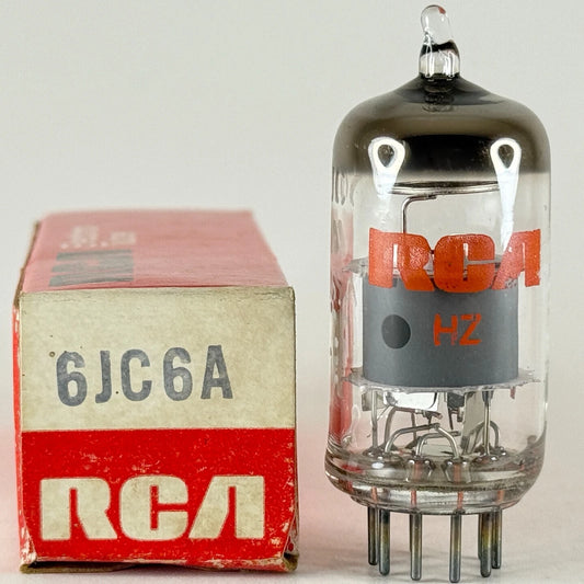 (1) Tested RCA 6JC6A Tube with Box Date Code HZ RCA 6JC6 A Pentode Tube
