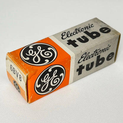 (1) Tested GE 6BV8 Tube with Box Date Code SW General Electric 6BV8 Twin Diode