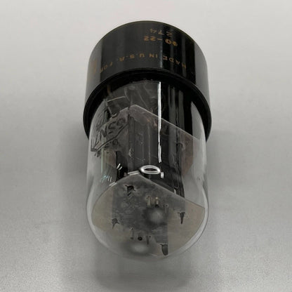 (1) Tested 1960 Gibson by RCA 6SN7GTB Tube Black Plates Code 60-22 RCA 6SN7GT