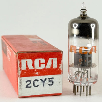 (1) Tested Strong RCA 2CY5 Tube with Box Date Code EA Sharp Cutoff Tetrode Tube