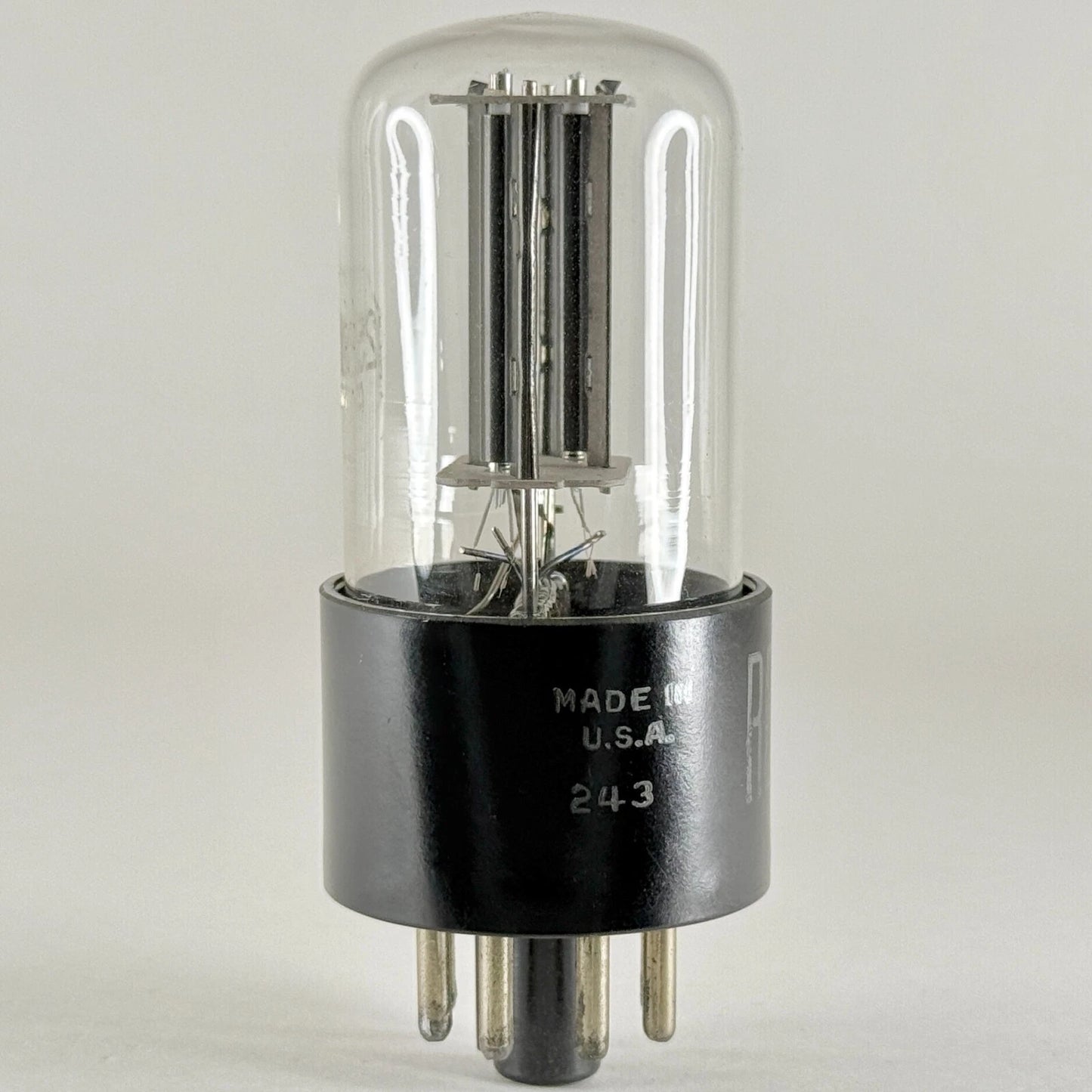(1) Tested Balanced RCA 25Z6GT Tube Date Code 243 25Z6 GT Rectifier Tube