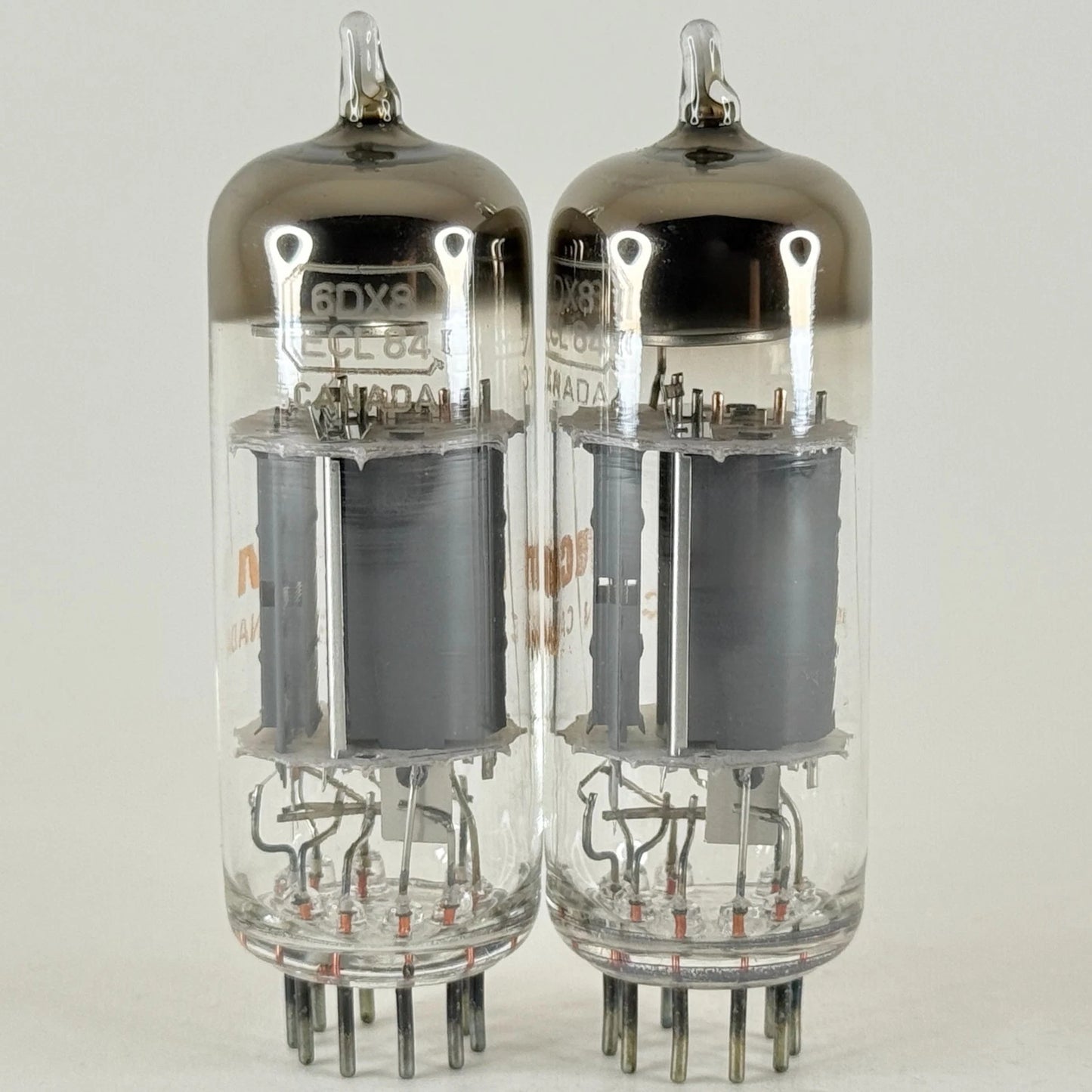 Tested Matched Pair RCA 6DX8/ECL84 Tubes with Boxes Codes EP 6DX8 Tubes ECL84