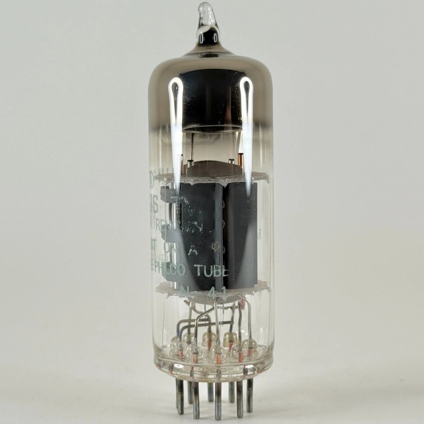 (1) Tested Philco 12GN7 Tube Date Code 7304 Cool Chassis Cutoff Pentode Tube