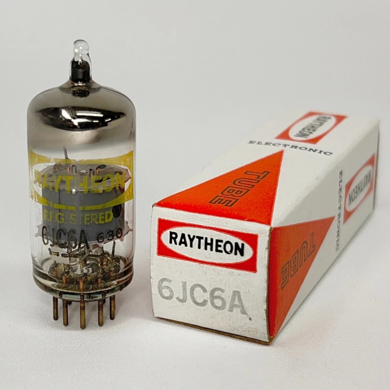 (1) Tested Raytheon Japan 6JC6A Tube with Box Date Code P02 6JC6 A Tube (b)