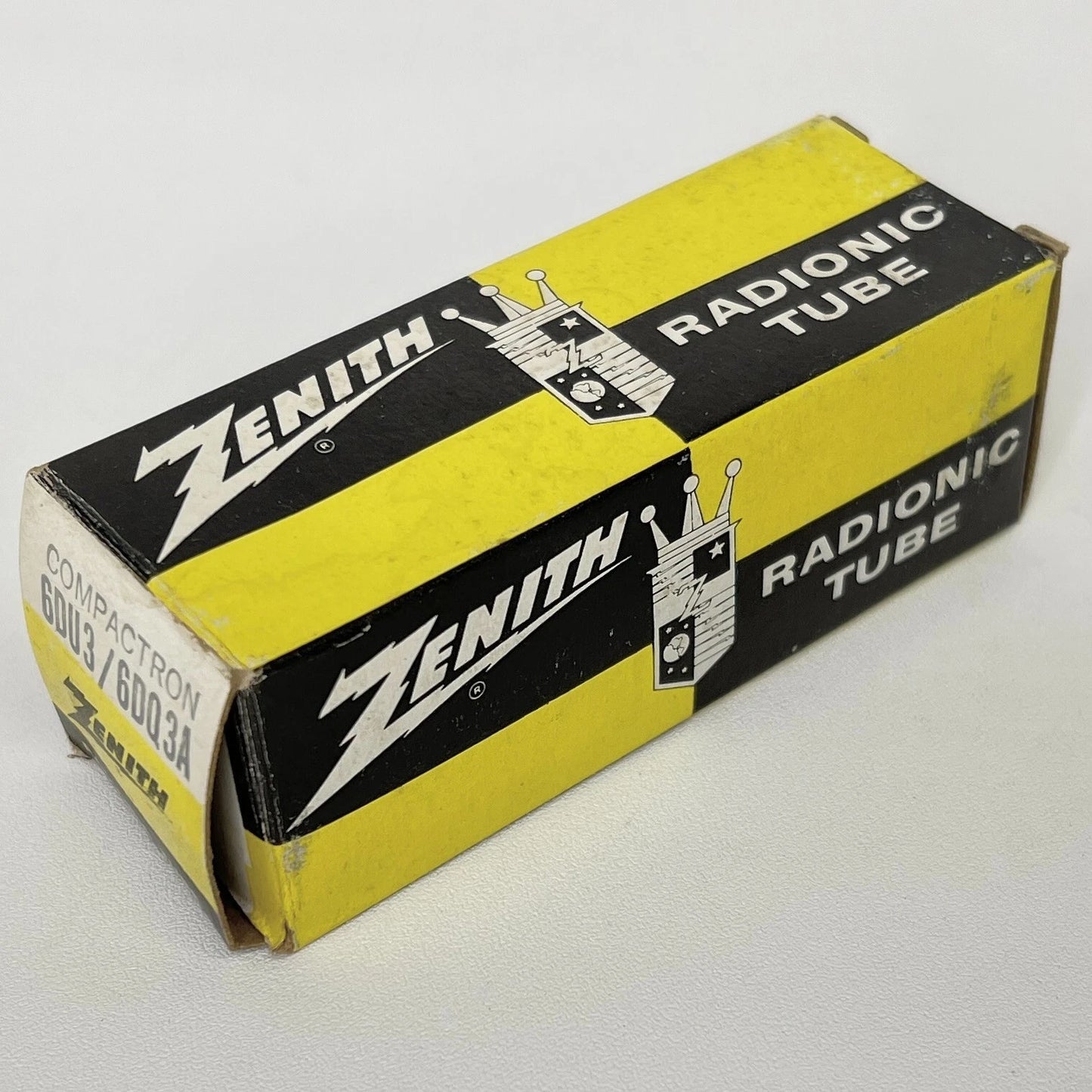 (1) Tested Zenith 6DU3/6DQ3A Tube with Box Date Code 76-22 Zenith 6DU3 6DQ3A