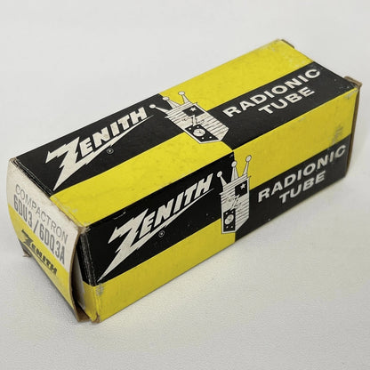 (1) Tested Zenith 6DU3/6DQ3A Tube with Box Date Code 76-22 Zenith 6DU3 6DQ3A