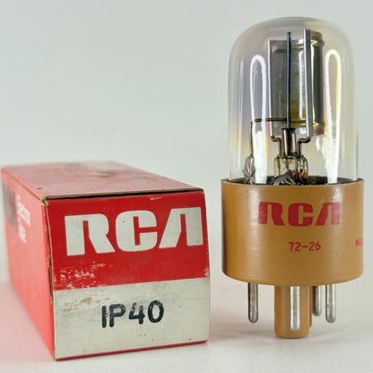 (1) Untested RCA 1P40 Tube with Box Date Code 72-26 Gas Phototube (a)