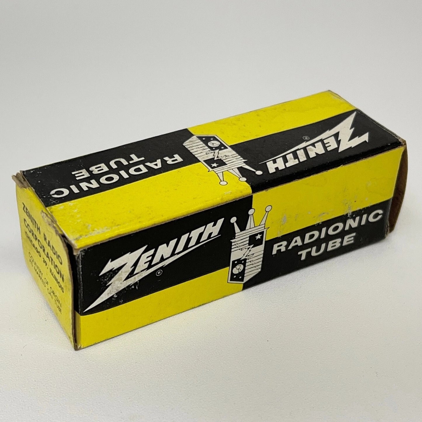 (1) Tested Zenith 6DU3/6DQ3A Tube with Box Date Code 76-22 Zenith 6DU3 6DQ3A