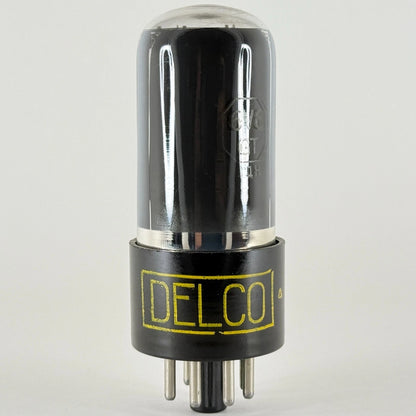 (1) Tested Delco 6V6GT Tube Date Code 125 Sylvania EIA 6V6 GT Beam Power Tube