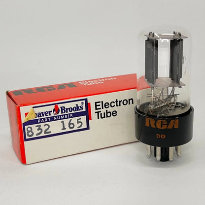 (1) Tested Balanced RCA 12SL7GT Tube Black Plates DD Cleaver Brooks 12SL7 GT (d)