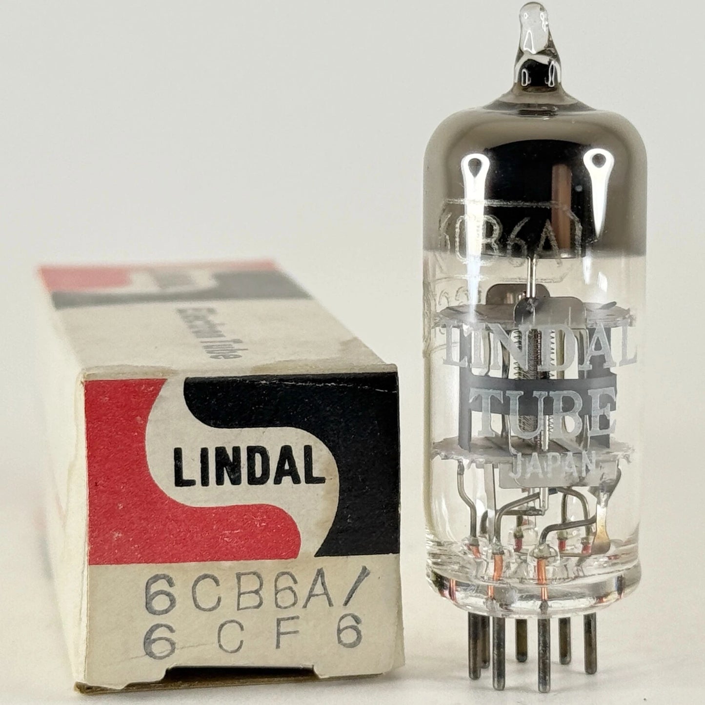 (1) Tested Lindal 6CB6A/6CF6 Tube with Box Made in Japan Pentode 6CB6A 6CF6 Tube