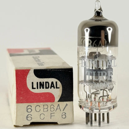 (1) Tested Lindal 6CB6A/6CF6 Tube with Box Made in Japan Pentode 6CB6A 6CF6 Tube