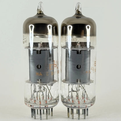 Tested Matched Pair RCA 6DX8/ECL84 Tubes with Boxes Codes EP 6DX8 Tubes ECL84