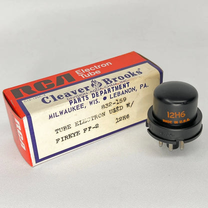 (1) Tested Strong 1970 RCA 12H6 Tube with Cleaver Brooks Box Code DE Diode (b)