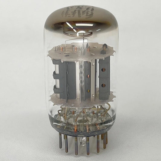 (1) Tested GE 6AF11 Tube Compactron Dual Triode Sharp Cutoff Pentode Tube (a)