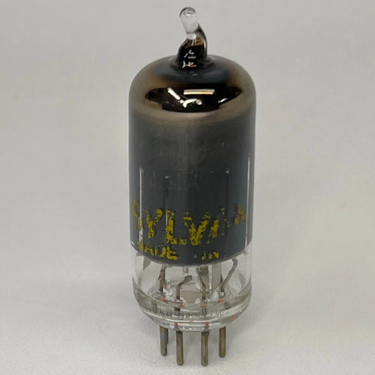 (1) Tested Sylvania 6GM6 Tube Sylvania SemiRemote Cutoff Pentode Vacuum Tube (a)