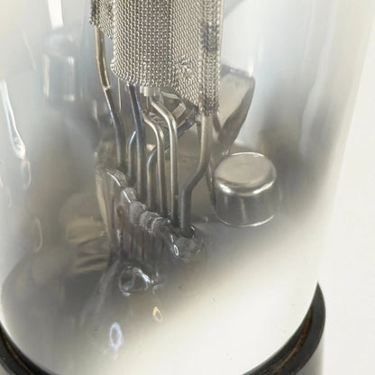 (1) Tested Philco Type 27 Tube Engraved 4 Hole Mesh Cup Getter Code 1L Globe