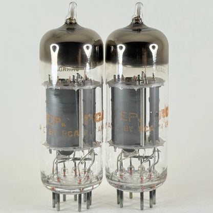Tested Matched Pair RCA 6DX8/ECL84 Tubes with Boxes Codes EP 6DX8 Tubes ECL84