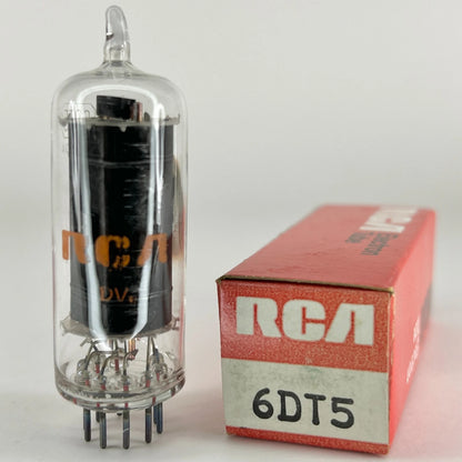 (1) Tested RCA 6DT5 Tube with Box Date Code DV Canada RCA Beam Power Tube (b)