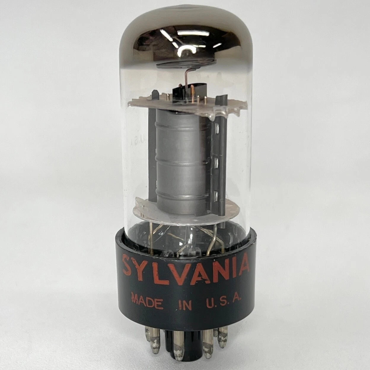 (1) Tested Sylvania 6K6GT Tube Code aa AAJ Sylvania 6K6 GT Tube Power Pentode