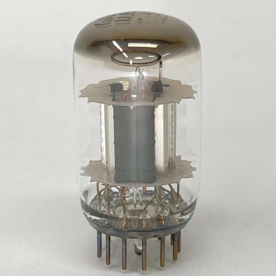 (1) Tested GE 6AF11 Tube Compactron Dual Triode Sharp Cutoff Pentode Tube (a)
