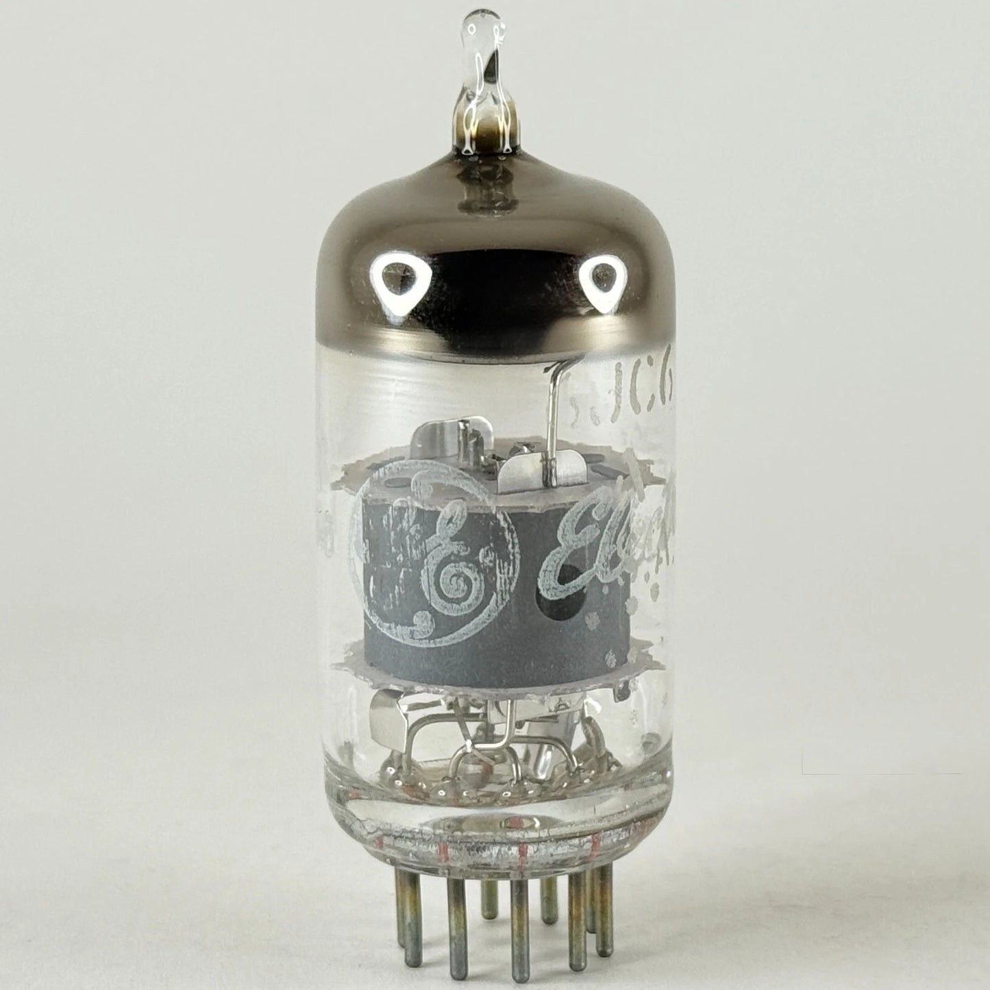 (1) Tested Strong GE 6JC6A Tube with Box Date Code CS 6JC6 A Pentode Vacuum Tube