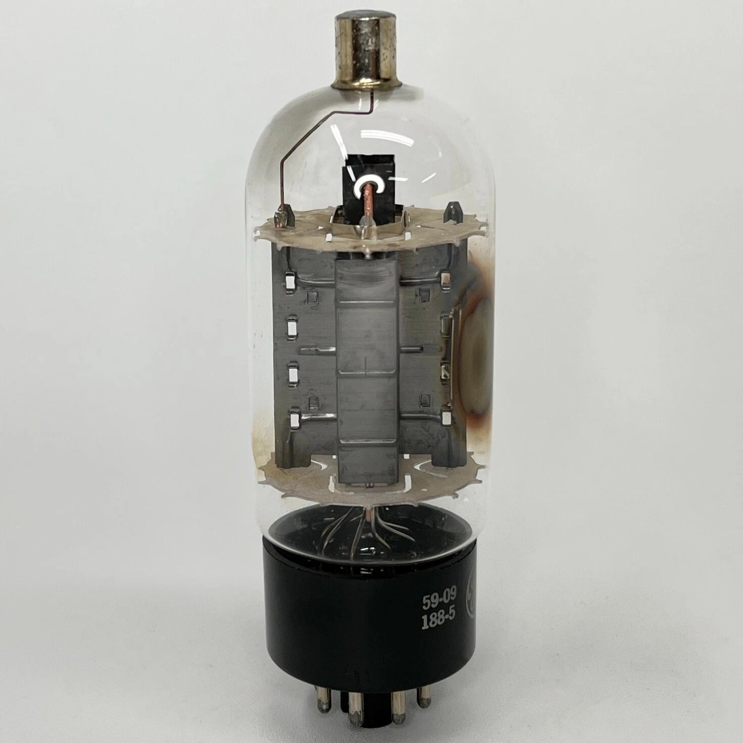 (1) Tested GE 6CD6GA Tube Date Code 58-09 General Electric 6CD6 GA Power Tube