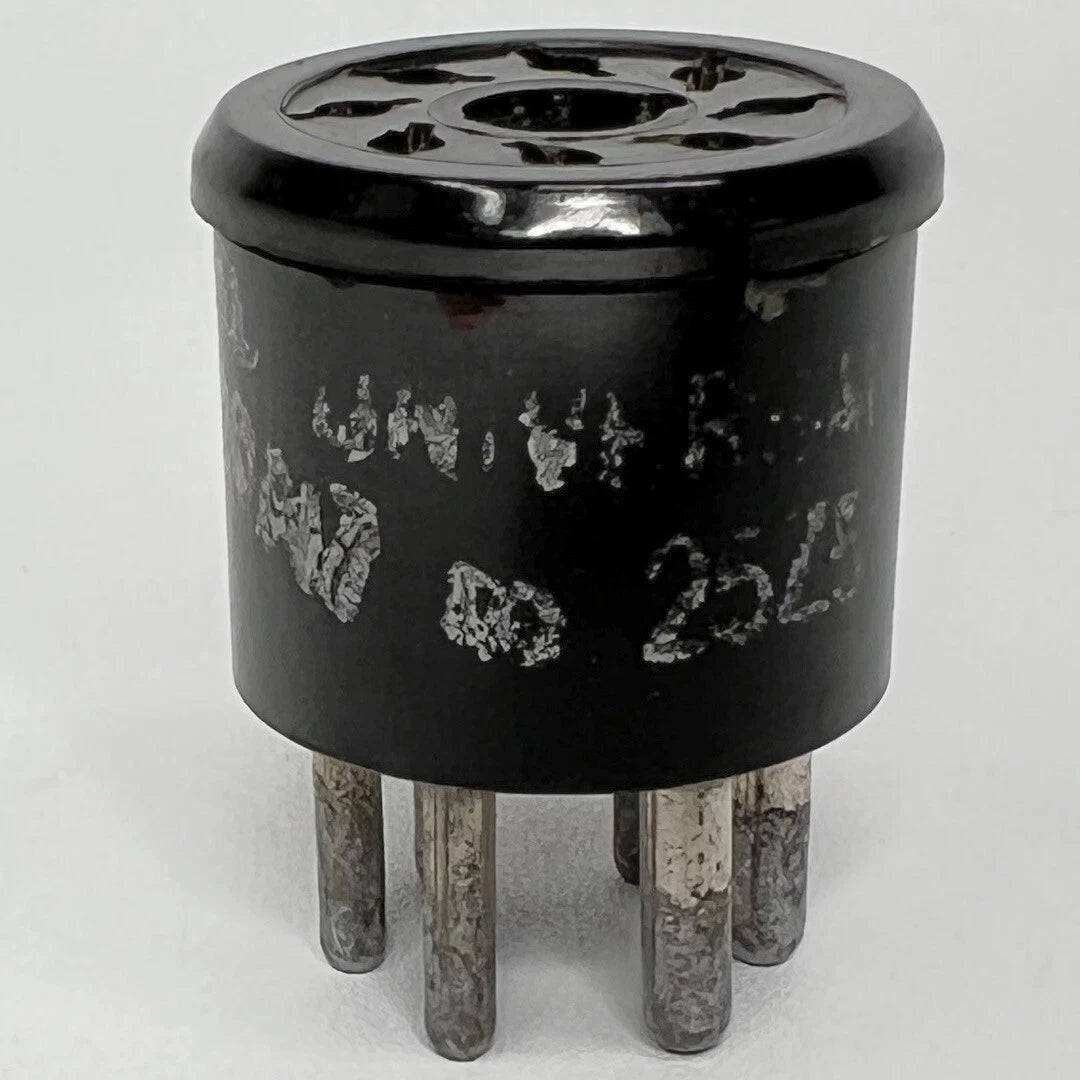 Vintage Universal No. 16L Tube Socket Adapter To Convert 12SA7 Tube to 25Z5 Tube