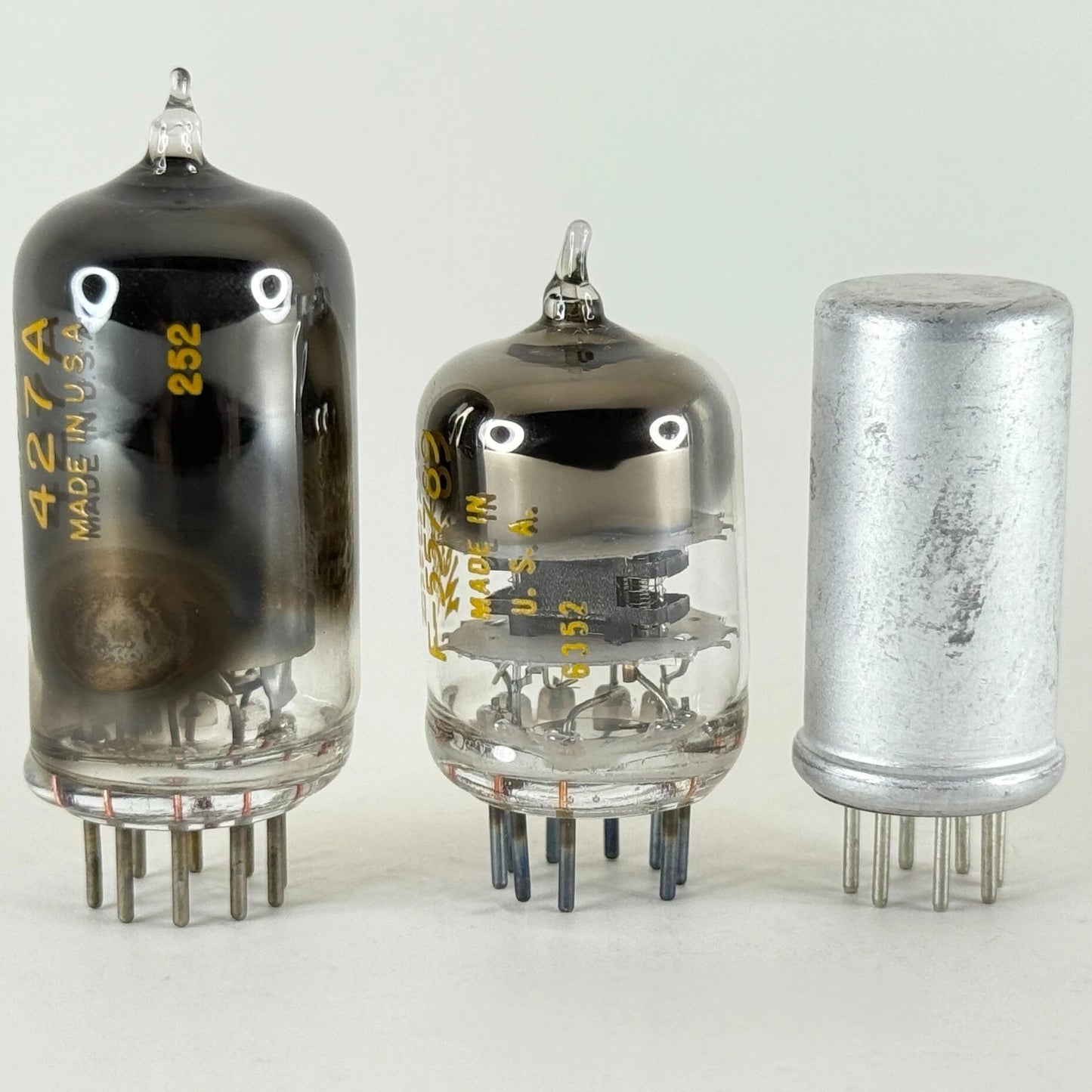 Lot of (3) Untested Western Electric Tubes 6141/427A F-55789 HIN KS-21081 (2D21)