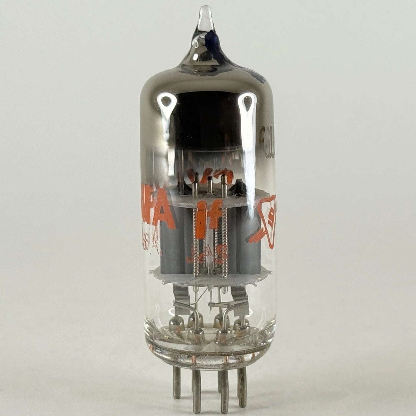 (1) Tested Very Strong Sylvania 6J6A Tube Code if JAS 6J6 A Twin Triode Tube