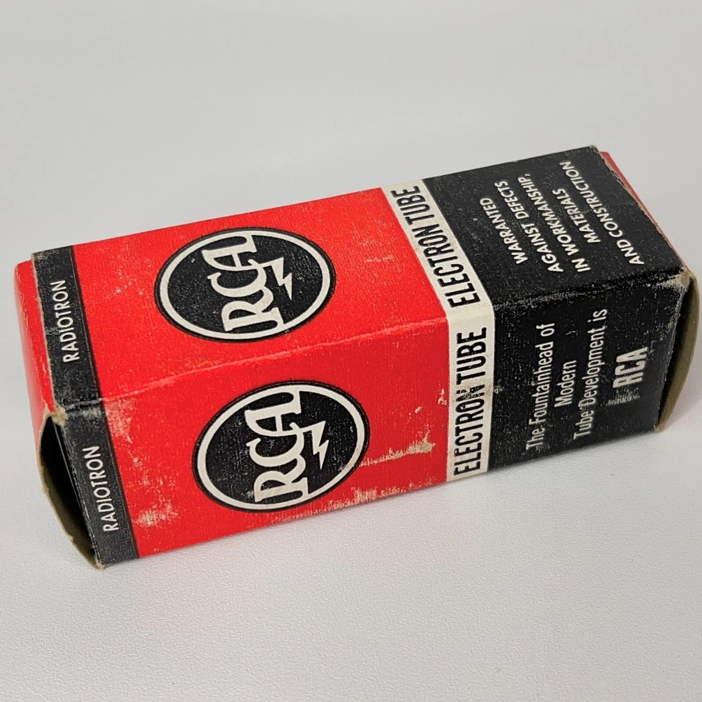 (1) Tested RCA 6W4GT Tube with Box Date Code KG 6W4 GT Half Wave Rectifier Tube