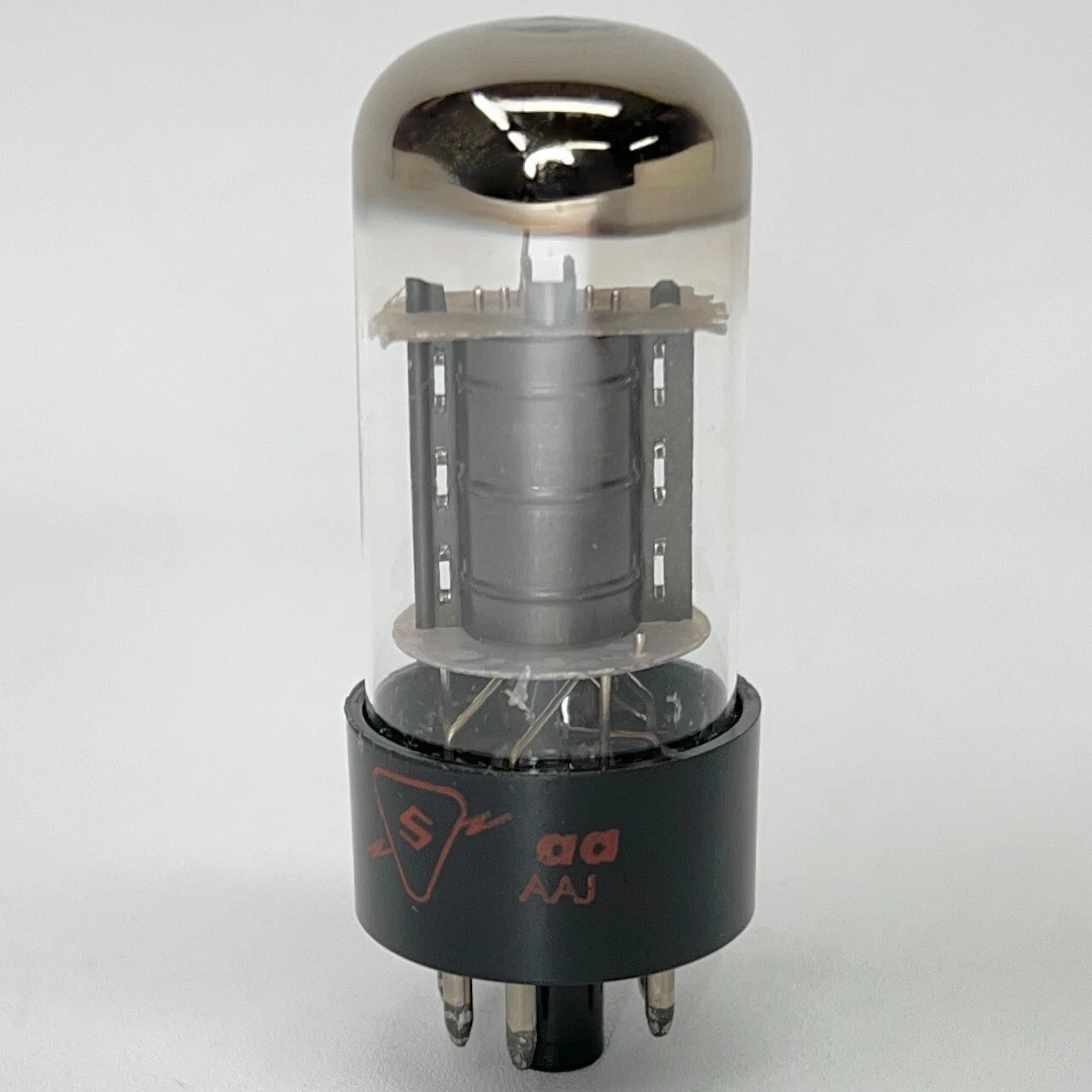 (1) Tested Sylvania 6K6GT Tube Code aa AAJ Sylvania 6K6 GT Tube Power Pentode