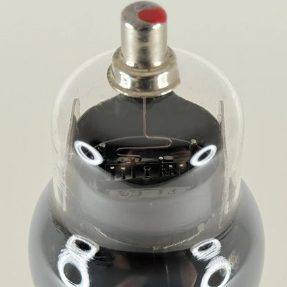 (1) Tested Silvertone 6U7G Tube Red Tip Date Code B8 Pentode 6U7 G Tube