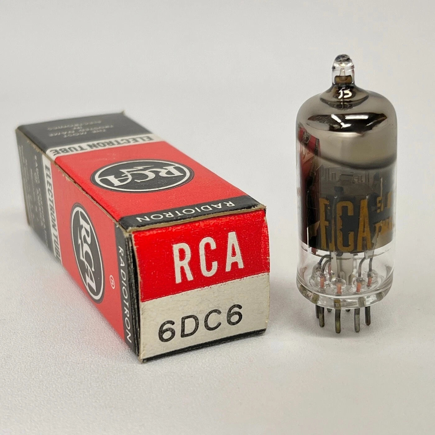 (1) Tested RCA 6DC6 Tube with Original Box Sharp Cutoff Pentode Vacuum Tube