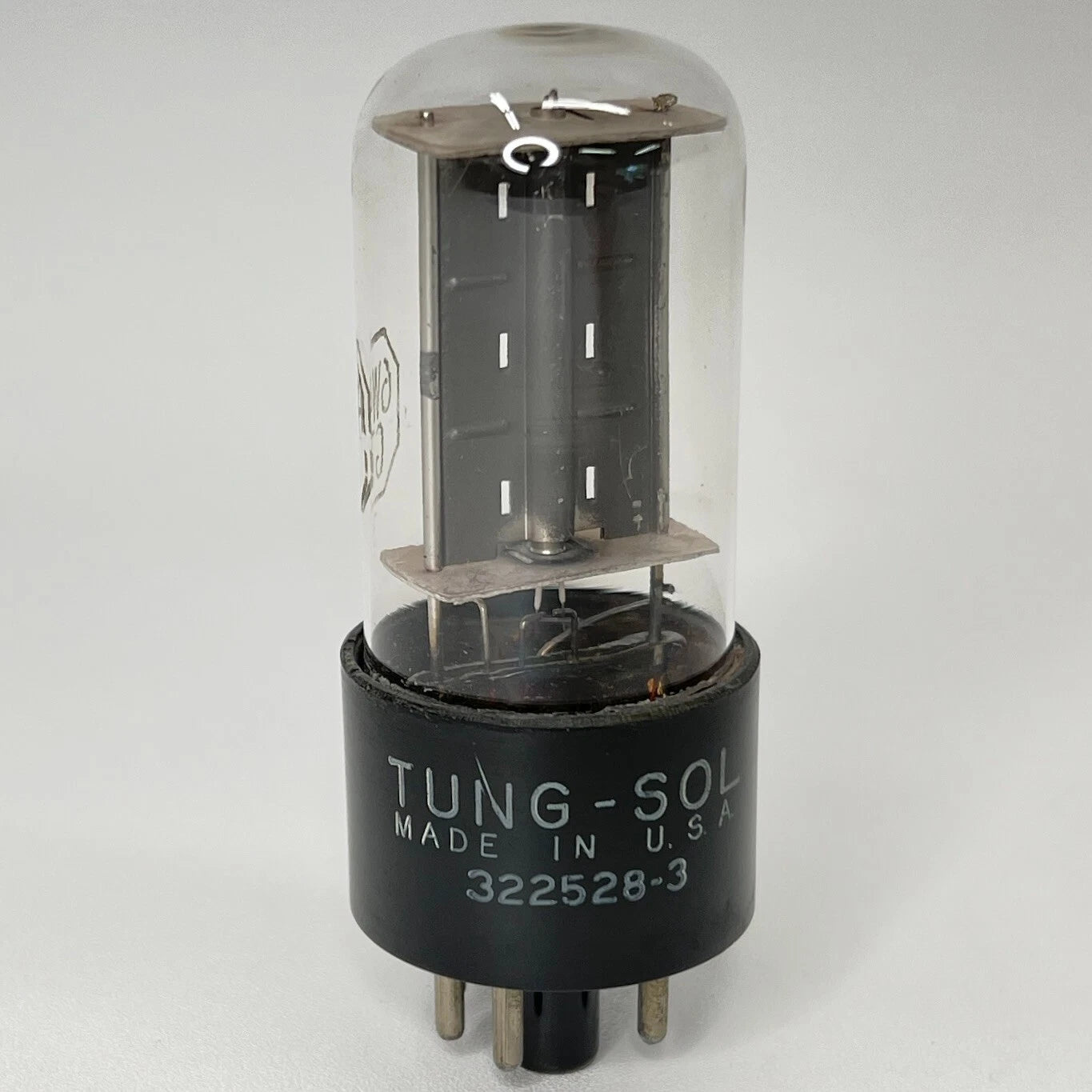 (1) Tested 1955 Tung-Sol 6W4GT Tube Date Code 528-3 6W4 GT Half Wave Rectifier